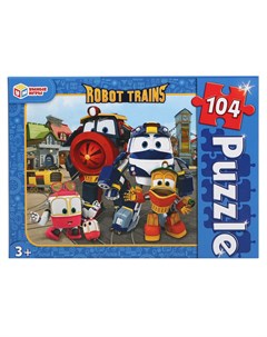 Пазлы Robot Trains 104 детали ТМ Умные игры