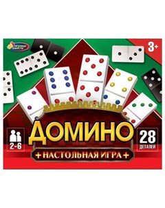 Игра настольная Домино ТМ арт 1408K503 R Играем вместе