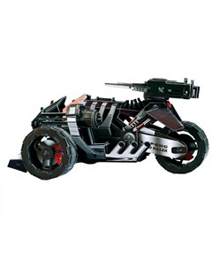 Пазлы Мотоцикл будущего 3D из пенокартона 125 деталей Zilipoo