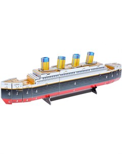 Пазлы Титаник 3D из пенокартона 36 деталей Zilipoo