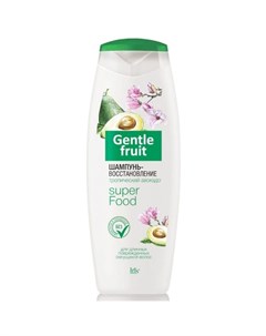 Шампунь восстановление Gentle Fruit Тропический авокадо 400 мл Iris cosmetic