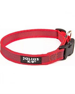 Ошейник для собак Color Gray 27 42 см 2 см красно серый Julius-k9