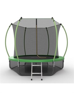 Батут Internal 8 ft цвет зеленый Lower net внутренняя сетка лестница нижняя сеть Evo jump