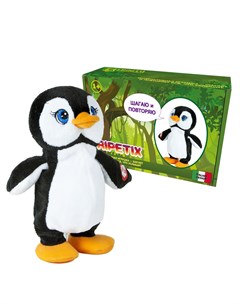Интерактивная мягкая игрушка Шагаю и повторяю пингвин Ripetix