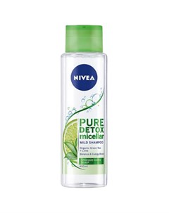 Шампунь Pure Detox для всех типов волос мицеллярный 400 мл Nivea