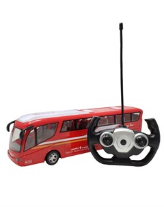 Автобус на радиоуправлении цвет красный ТМ арт 666 694A Red Hk industries