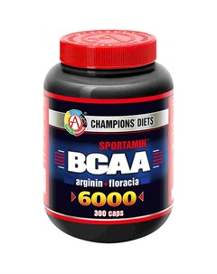 Аминокислоты Sportamin BCAA 6000 300 капсул Академия-т