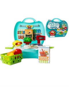 Игровой набор Чудо чемоданчик Овощной магазин 23 предмета Abtoys