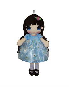 Кукла Мягкое сердце мягконабивная в голубом платье 50 см Abtoys