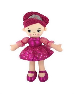 Кукла Мягкое сердце Балерина мягконабивная розовая 30 см Abtoys