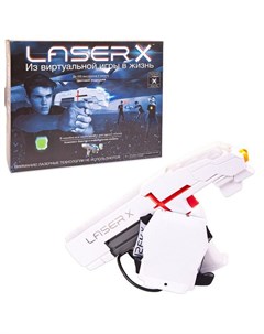 Набор игровой Laser X 1 бластер 1 мишень на батарейках Laserx
