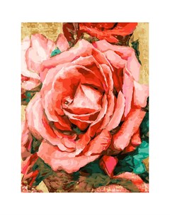 Набор для рисования по номерам Благородная роза Белоснежка