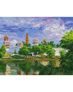 Набор для рисования по номерам Новодевичий монастырь Белоснежка