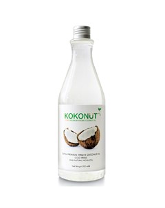 Масло кокосовое Экстра Премиум 500 мл бутылка Kokonut