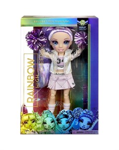 Кукла Cheer Doll Violet Willow Purple Rainbow high