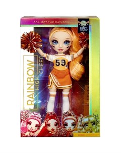Кукла Cheer Doll Poppy Rowan Orange Rainbow high