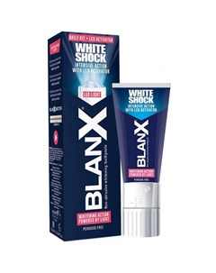 Набор для отбеливания White Shock Protect зубная паста 50 мл LED активатор Blanx