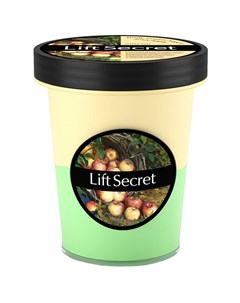 Крем йогурт для тела Со вкусом яблока 250 мл Liftsecret