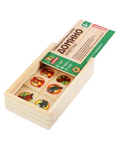 Игрушка деревянная Домино Животные Буратино