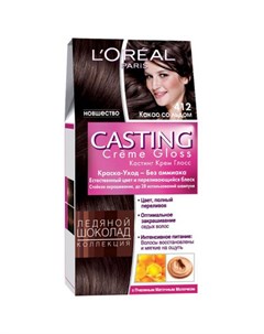 Крем краска для волос Casting Creme Gloss 412 Какао со льдом 180 мл L'oreal paris