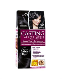 Крем краска д волос Casting Creme Gloss 100 Черная ваниль 254 мл L'oreal paris