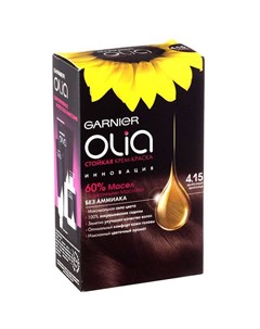 Крем краска для волос Garnier 4 15 Морозный шоколад 160 мл Olia