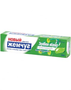 Зубная паста Зеленое Яблоко Отбеливание 100 мл Новый жемчуг