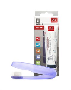 Дорожный набор Professional Travel Kit зубная паста Отбеливание плюс 40 мл зубная щётка Splat