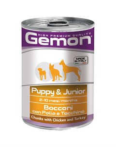 Сухой корм для собак мелких пород Dog Mini Курица с рисом 1 кг Gemon