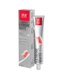 Зубная паста Special Extreme White Экстра Отбеливание без отдушек 75 мл Splat