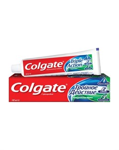 Зубная паста Тройное действие Натуральная мята 100 мл Colgate