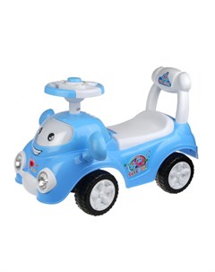 Машина каталка Малышок цвет голубой гудок свет звук Наша игрушка