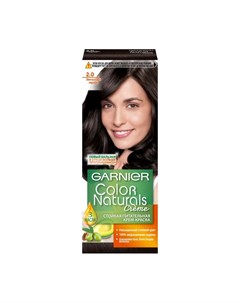 Крем краска для волос Color Naturals 2 0 Элегантный Черный 110 мл Garnier