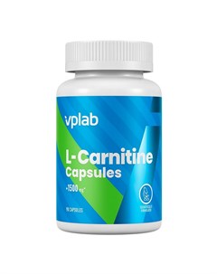 Л карнитин L Carnitine 1500 мг 90 капсул Vplab