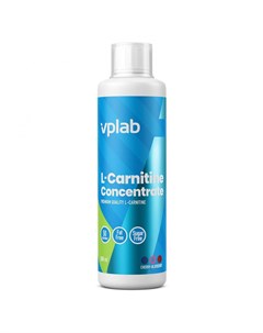 Л карнитин L Carnitine concentrate Вишня черника 500 мл Vplab
