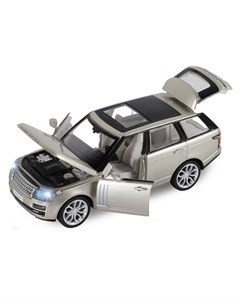 Машинка металлическая 2013 Range Rover золотой инерция масштаб 1 32 Автопанорама