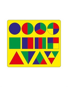 Мозаика с геометрическими фигурами большая желтый ТМ Флексика