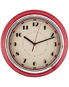 Часы настенные кварцевые Lovely Home красные 29 8x29 8x9 5 см Lefard