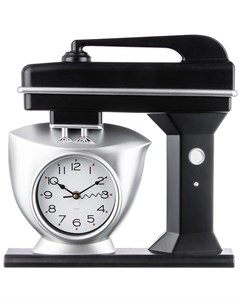 Часы кварцевые настенные Chef kitchen 39 см черный арт 220 361 Lefard