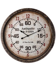 Часы кварцевые настенные Antiquite de Paris диаметр 67 см арт 220 395 Lefard