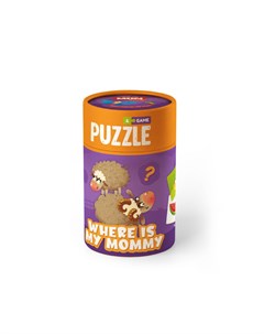 Игровой набор Мама и малыш пазлы и карточки с заданиями Mon puzzle