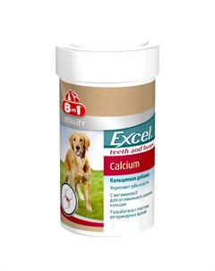 Кормовая добавка для животных Excel Кальций 155 таблеток 8in1