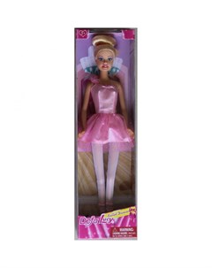 Кукла Luсy Балерина розовое платье 29 см Defa