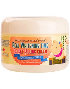 Крем для лица осветляющий Real Whitening Time Secret Pilling Cream 100 гр Elizavecca