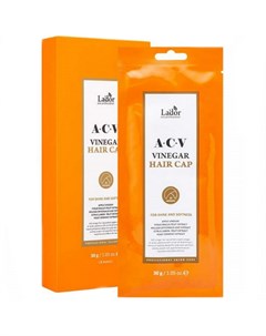 Маска шапка для волос ACV Vinegar Hair Cap 30 г Lador