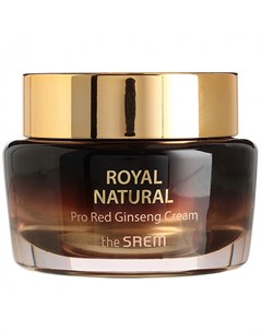 Крем для лица Royal Natural Pro Red Ginseng Cream 50 мл The saem