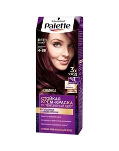 Крем краска для волос RFE3 4 89 Баклажан 110 мл Palette