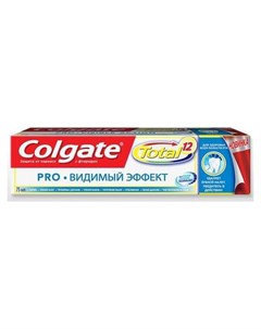 Зубная паста Total 12 профессиональная для здоровья всей полости рта 75 мл Colgate