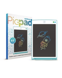 Планшет для рисования Pic Pad Blue Rainbow с ЖК экраном Назад к истокам