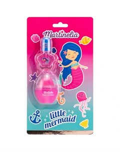 Набор детской декоративной косметики Бальзам для губ и лак для ногтей Русалочка Martinelia